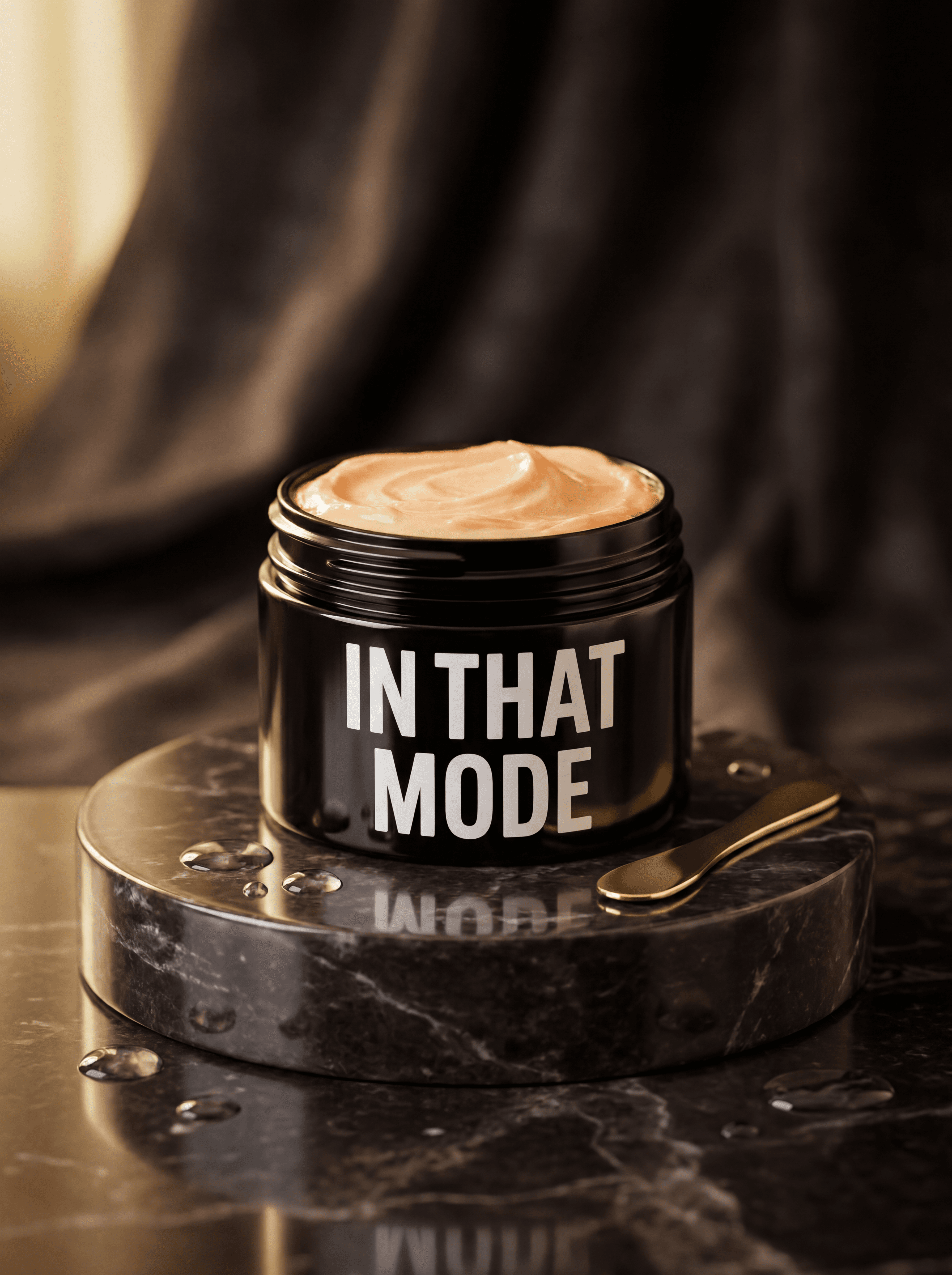 In That Mode grooming cream product jar