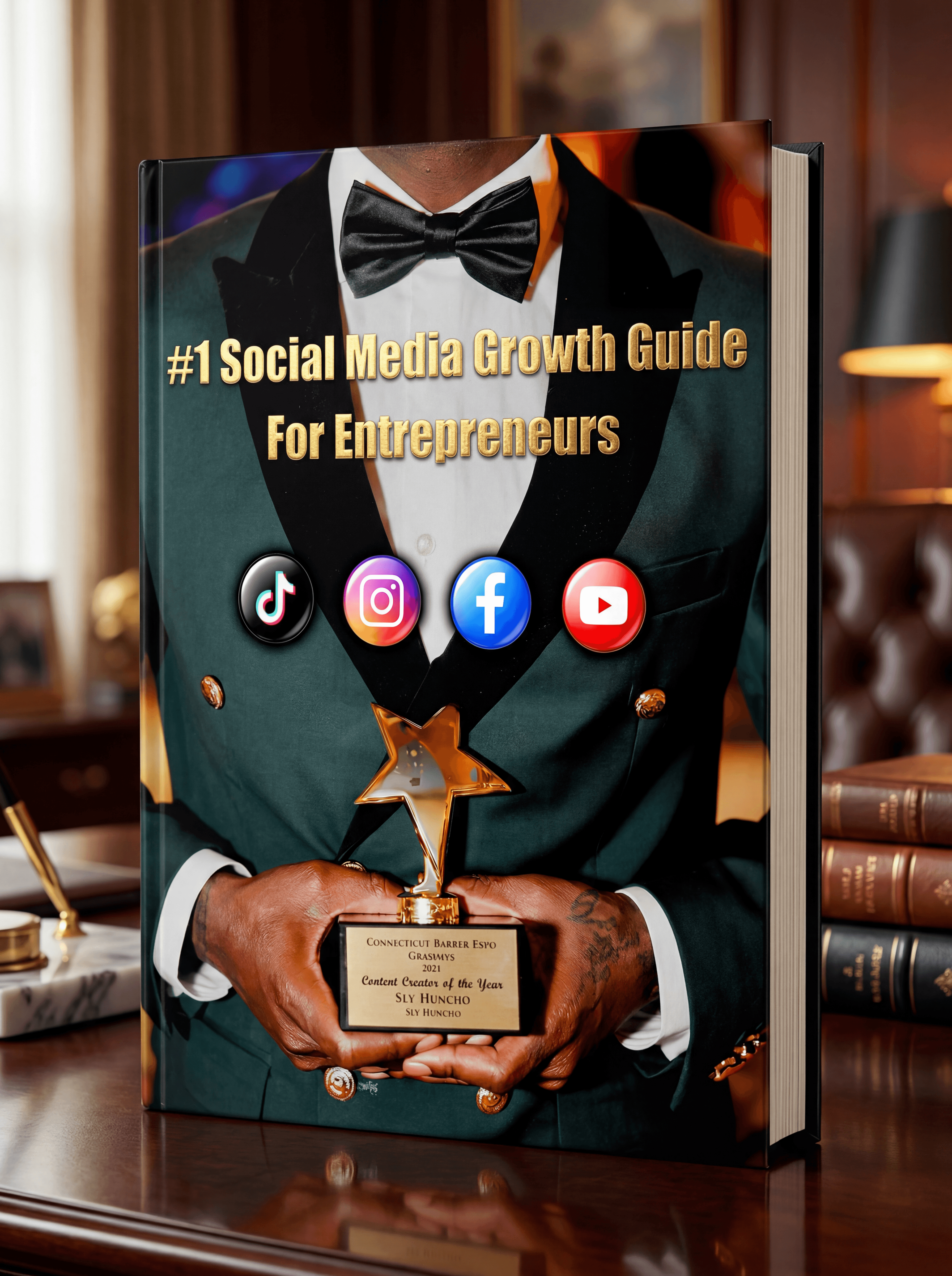 Social Media Growth Guide for Entrepreneurs book cover